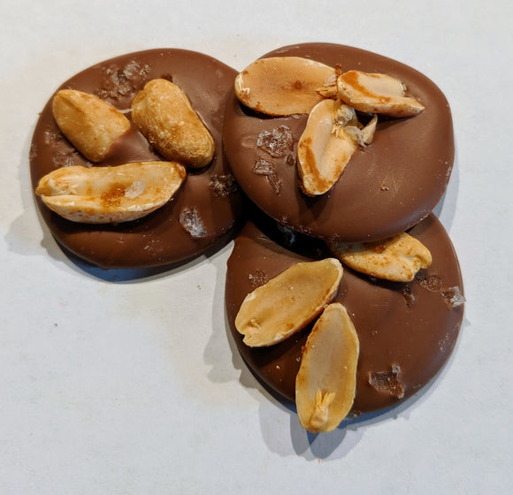 Mendiants- Milk Chocolate & salted peanut