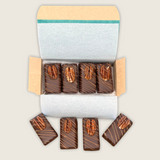 NEW! Bourbon Pecan Caramels - Box of 8